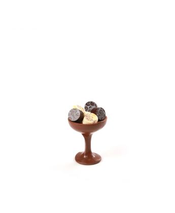 Champagne Glass with Truffles